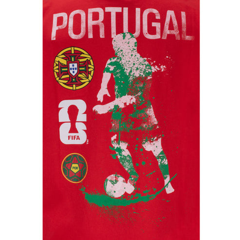 FIFA World Cup 2026 Portugal Rise and Strike T-Shirt - Red