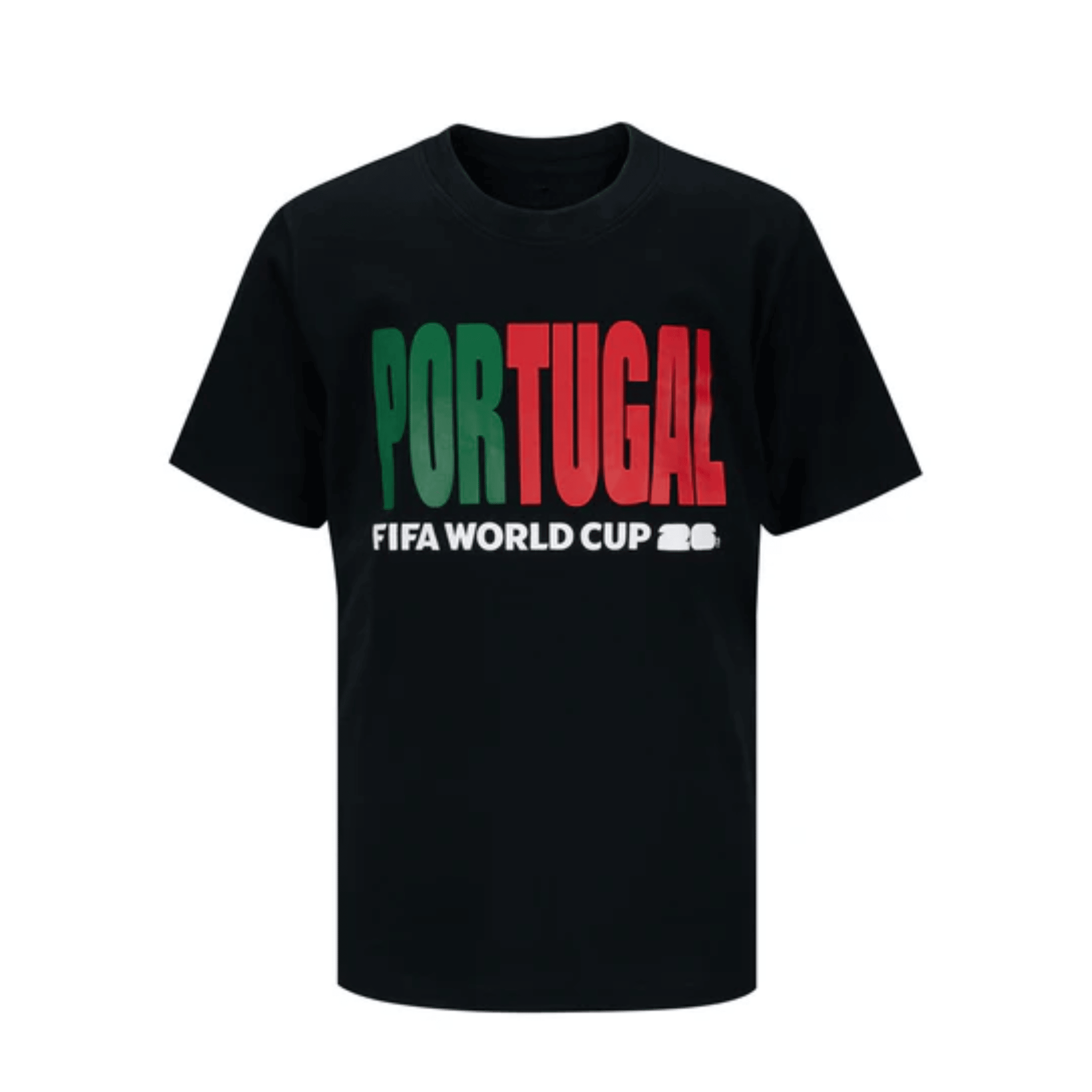 FIFA World Cup 2026 Portugal Graphic Unisex T-Shirt - Black