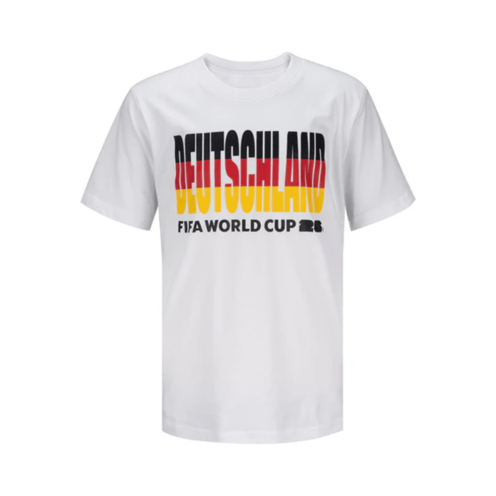 FIFA World Cup 2026 Germany Graphic Unisex T-Shirt - White