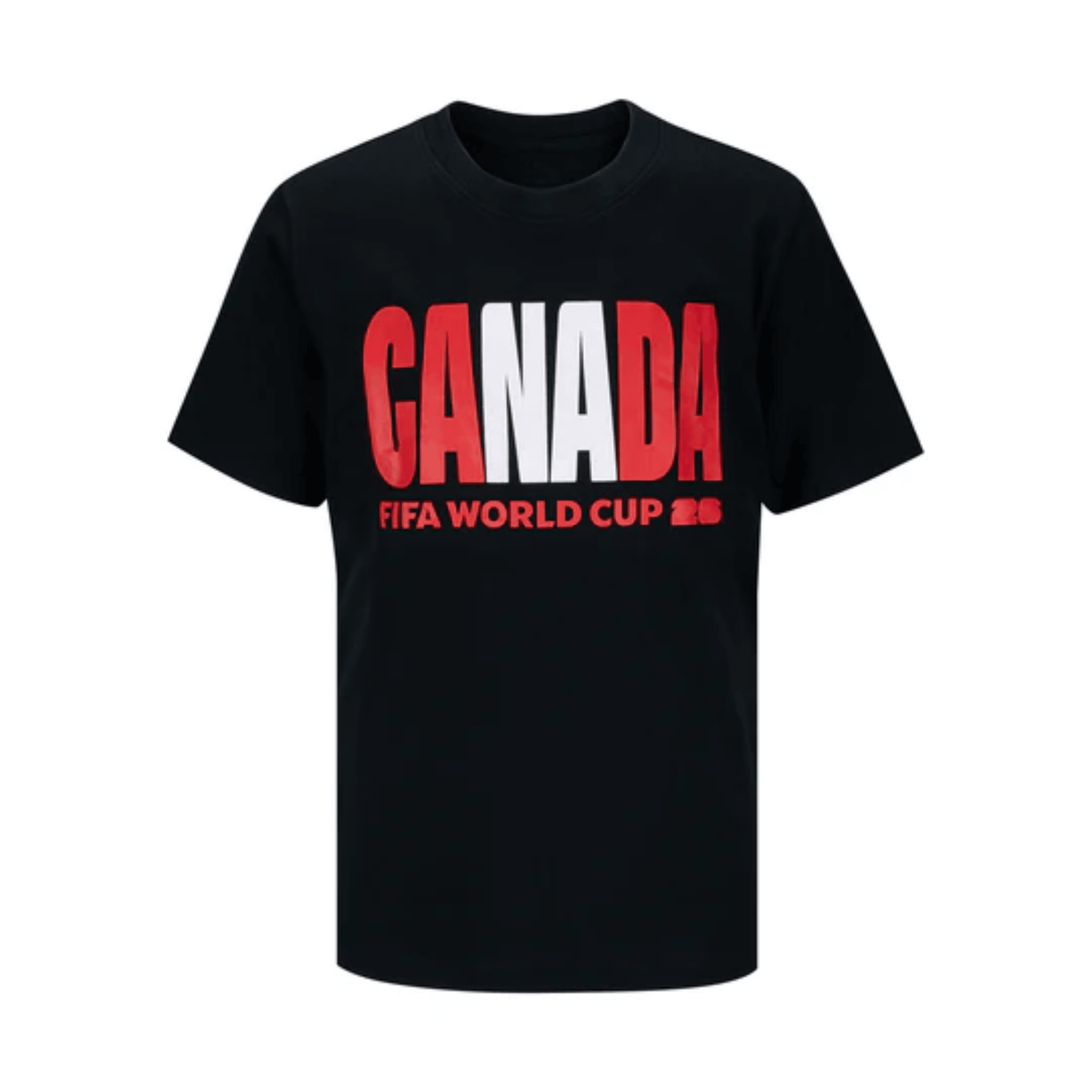 FIFA World Cup 2026 Canada Graphic Unisex T-Shirt - Black
