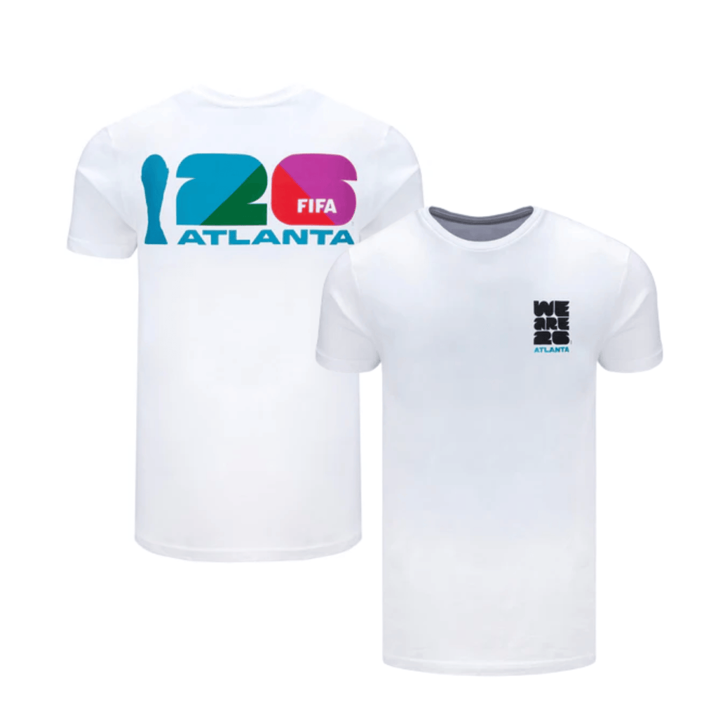 FIFA World Cup 2026 Atlanta Unisex T-Shirt - White