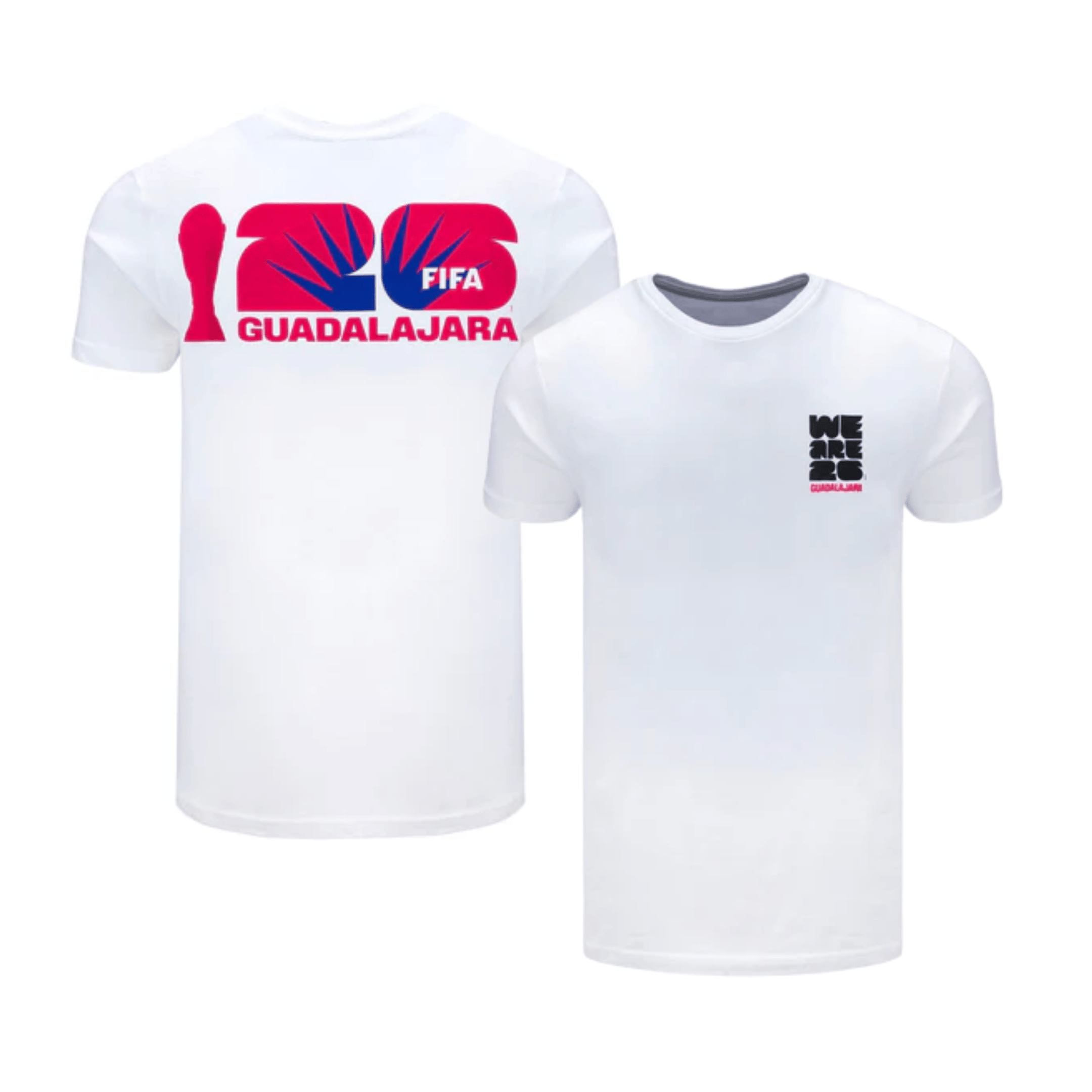 FIFA World Cup 2026 Guadalajara Unisex T-Shirt - White