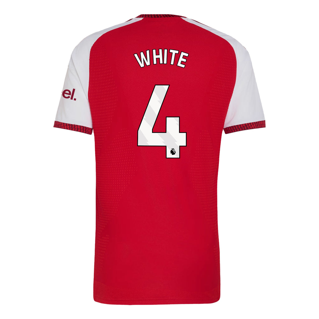 Ben White 4 Arsenal 2026/27 Home Jersey - Men, Red