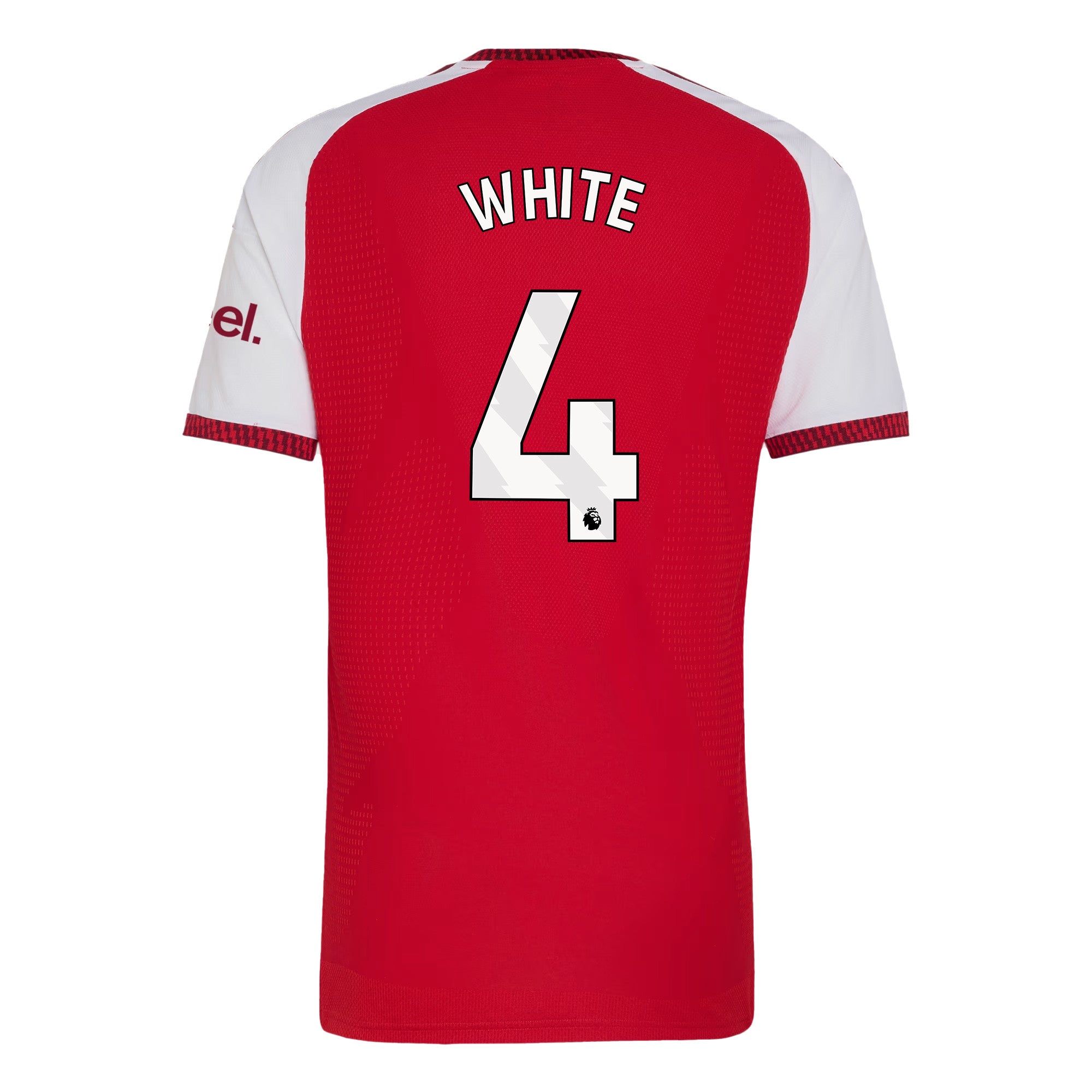 Ben White 4 Arsenal 2026/27 Home Jersey - Men, Red