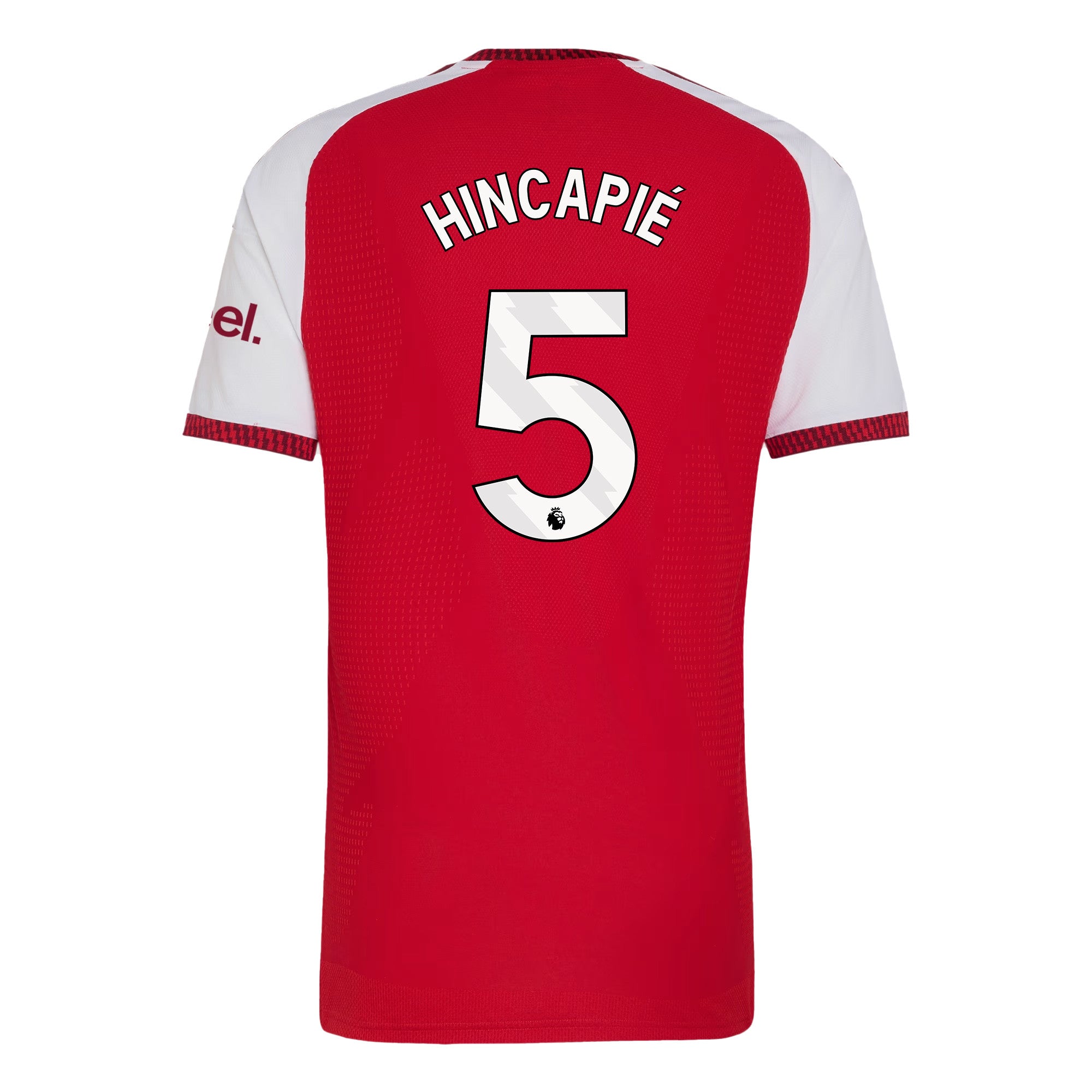 Piero Hincapié 5 Arsenal 2026/27 Home Jersey - Men, Red
