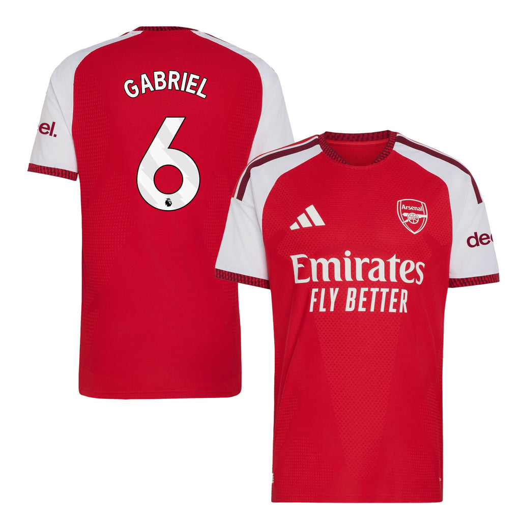 Gabriel Magalhães 6 Arsenal 2026/27 Home Jersey - Men, Red