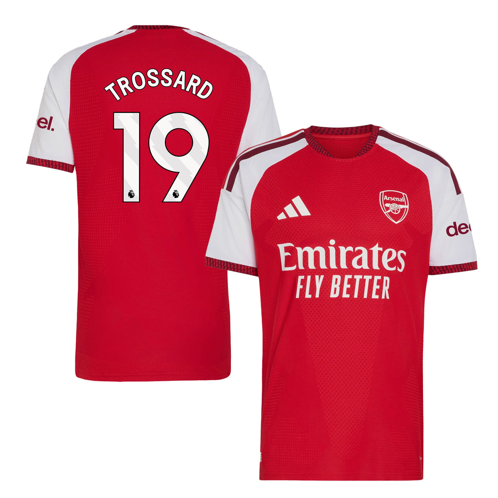 Leandro Trossard 19 Arsenal 2026/27 Home Jersey - Men, Red