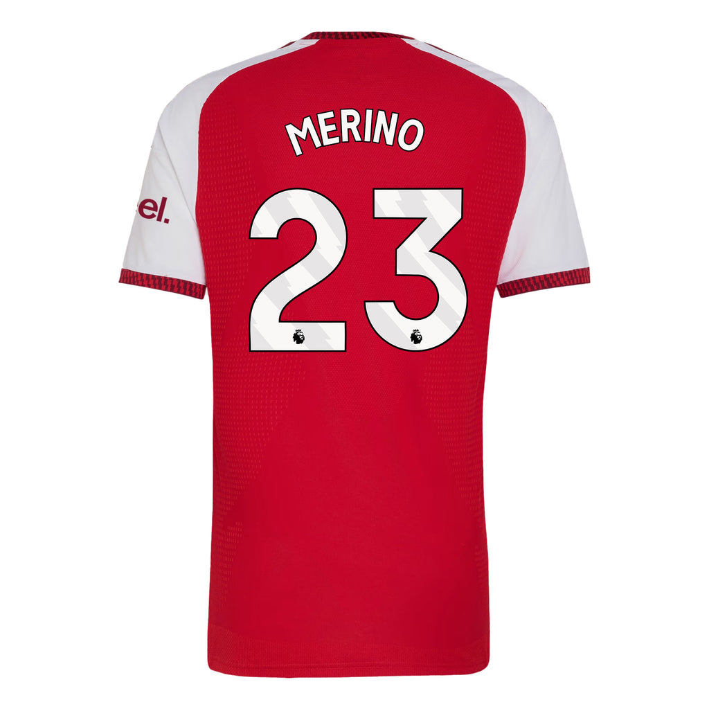 Mikel Merino 23 Arsenal 2026/27 Home Jersey - Men, Red