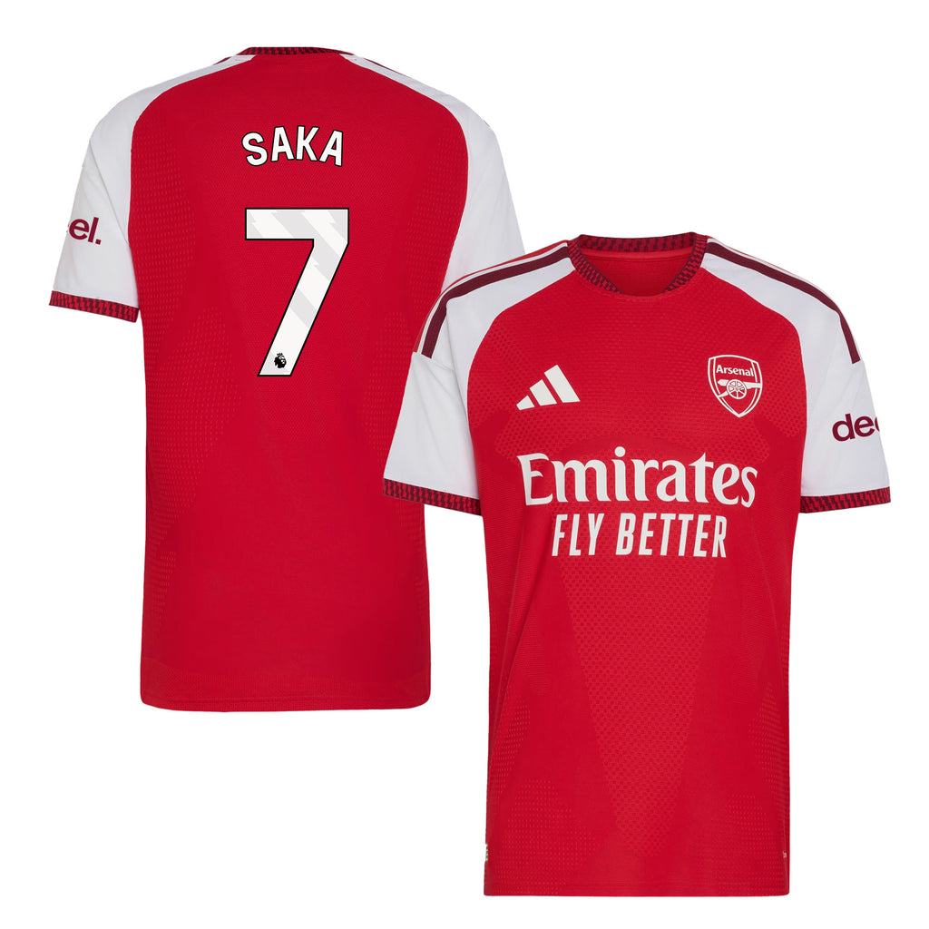 Bukayo Saka 7 Arsenal 2026/27 Home Jersey - Men, Red