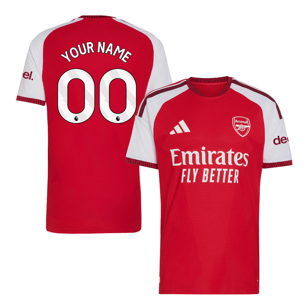 Arsenal 2026/27 Custom Name Home Jersey - Men, Red