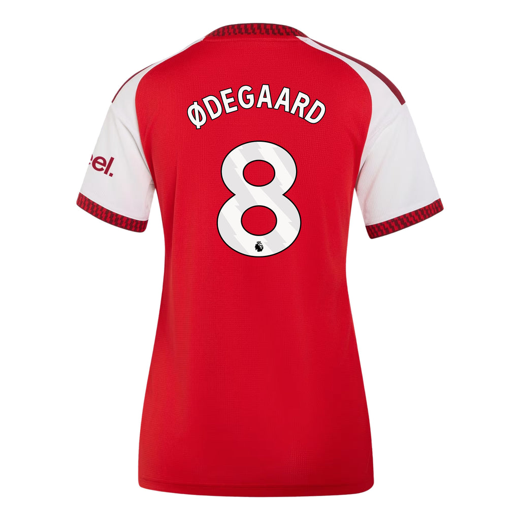 Martin Ødegaard 8 Arsenal 2026/27 Home Jersey - Women, Red