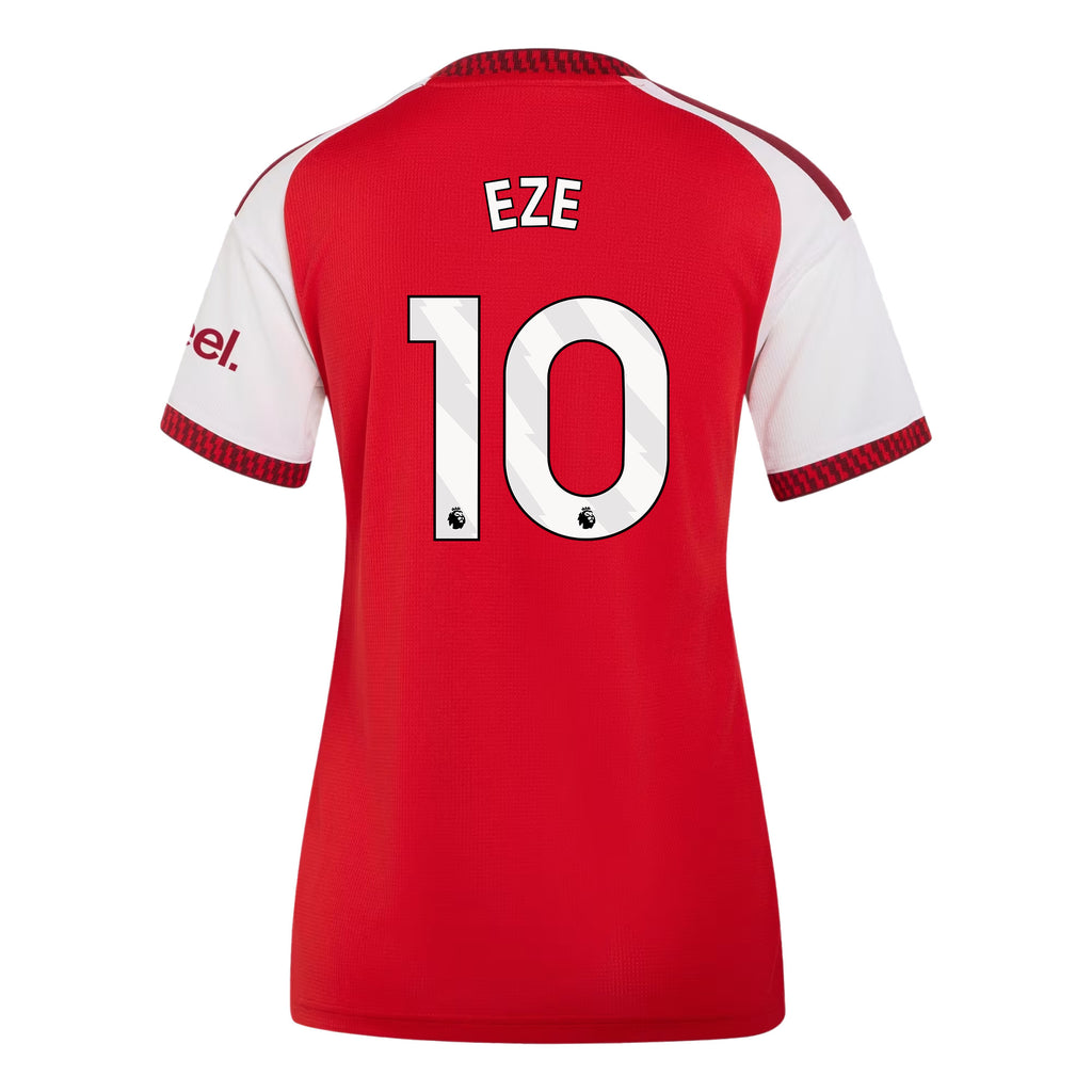 Eberechi Eze 10 Arsenal 2026/27 Home Jersey - Women, Red