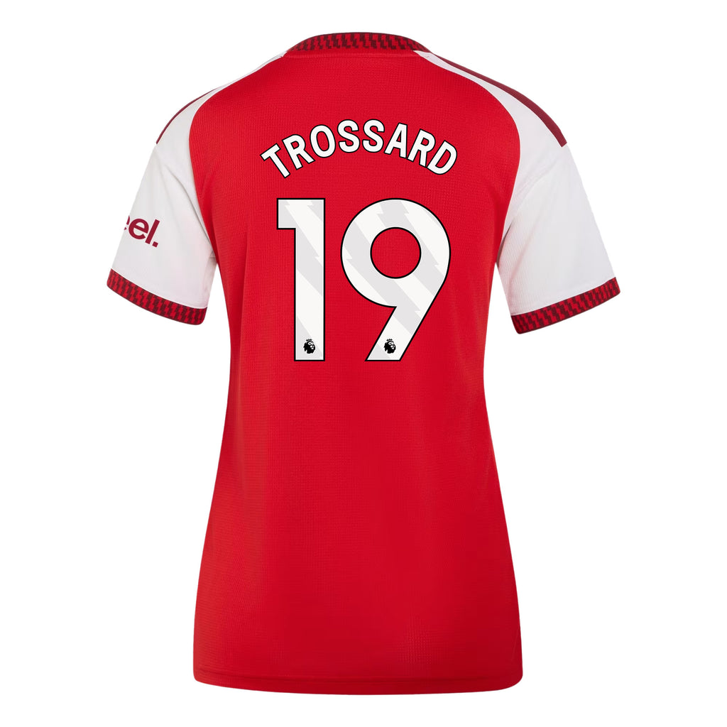 Leandro Trossard 19 Arsenal 2026/27 Home Jersey - Women, Red