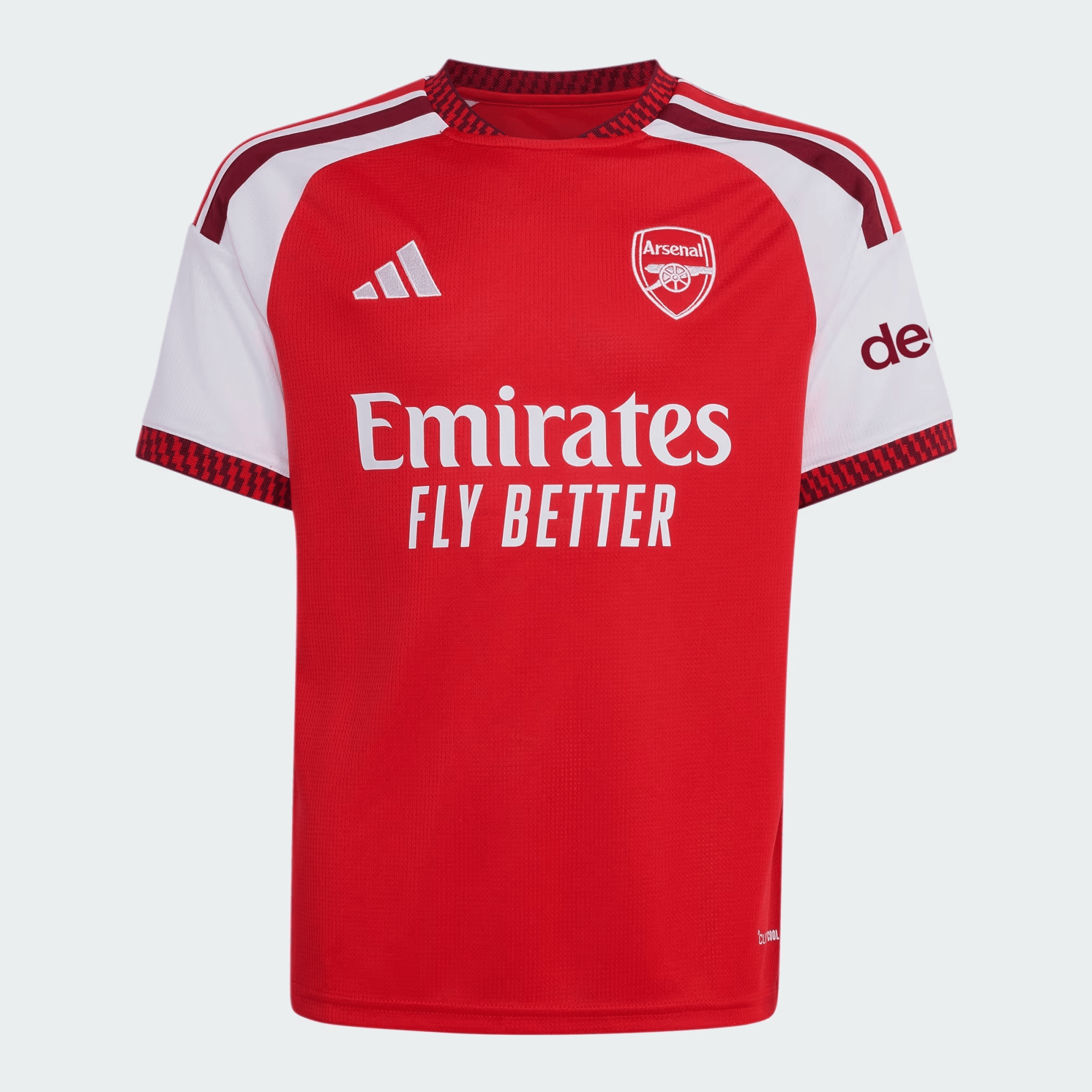 Mikel Merino 23 Arsenal 2026/27 Home Jersey - YOUTH, Red