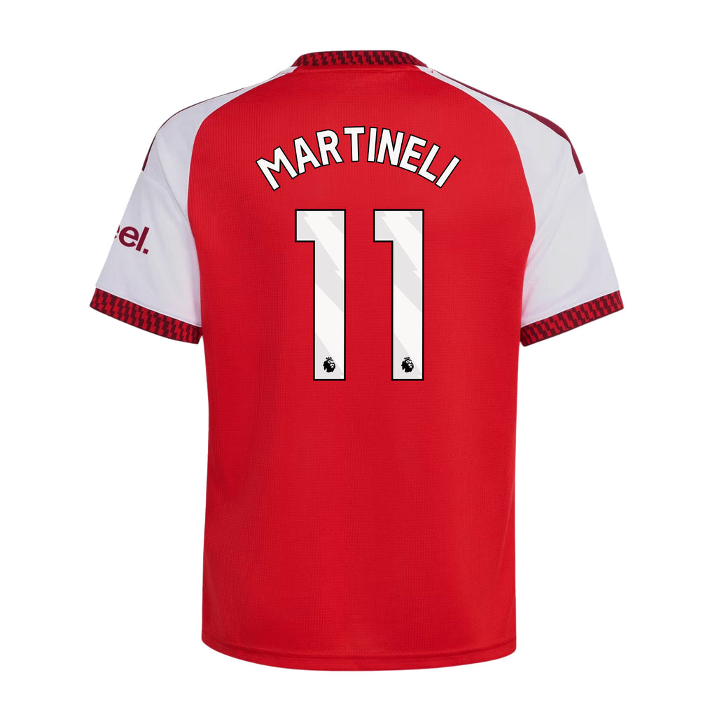 Gabriel Martinelli 11 Arsenal 2026/27 Home Jersey - YOUTH, Red