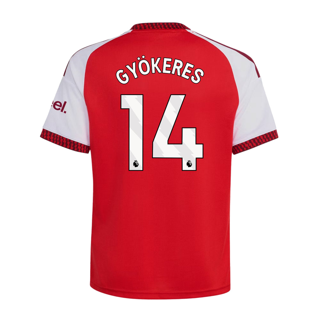 Viktor Gyökeres 14 Arsenal 2026/27 Home Jersey - YOUTH, Red