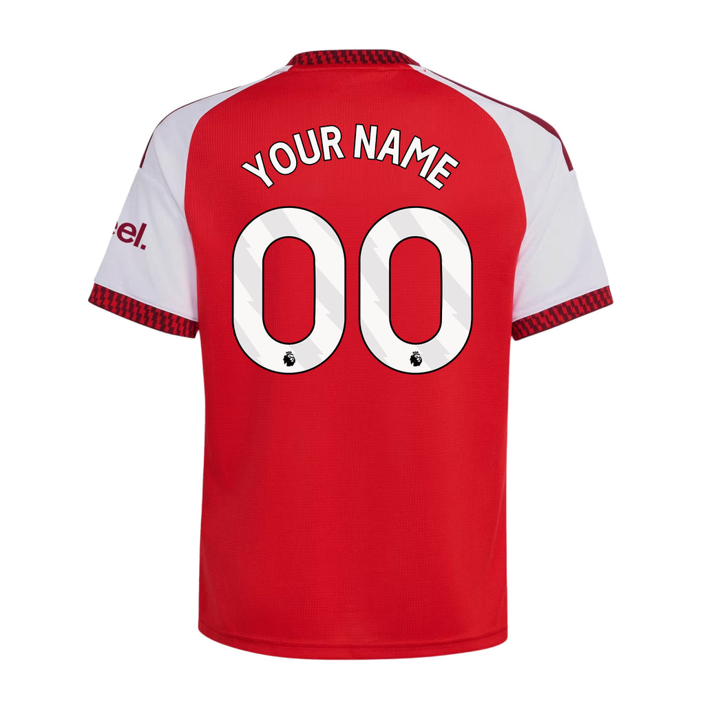 Arsenal 2026/27 Custom Name Home Jersey - YOUTH, Red