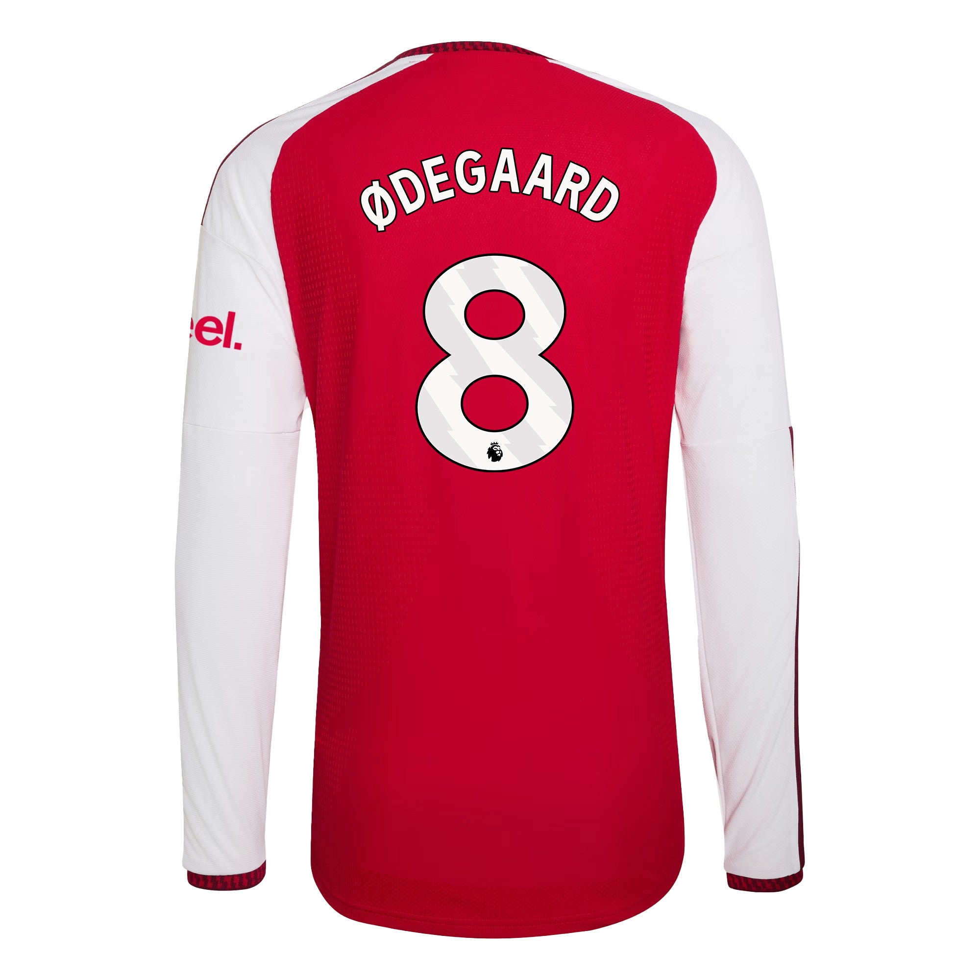 Martin Ødegaard 8 Arsenal 2026/27 Home Long Sleeve Jersey - Men, Red
