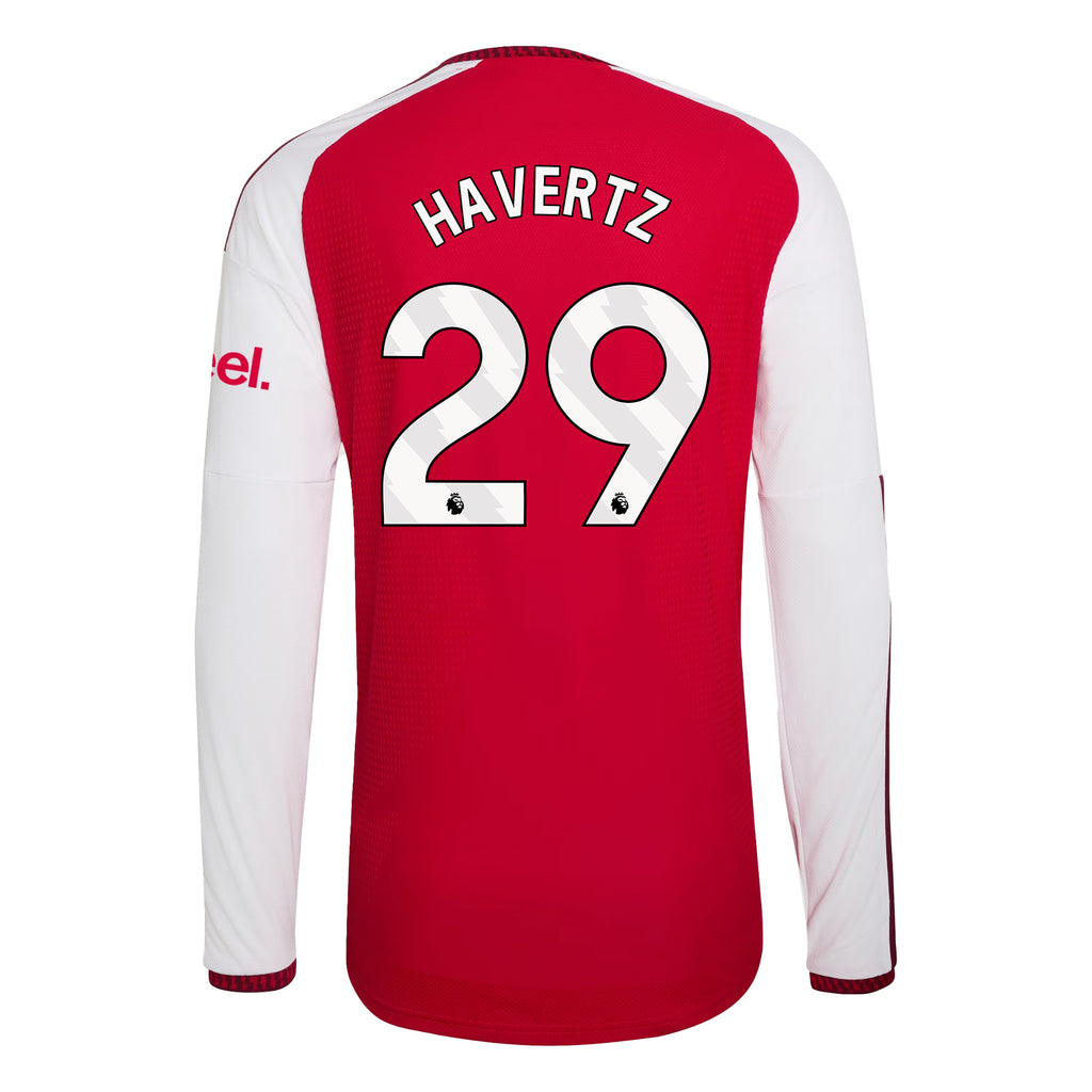 Kai Havertz 29 Arsenal 2026/27 Home Long Sleeve Jersey - Men, Red