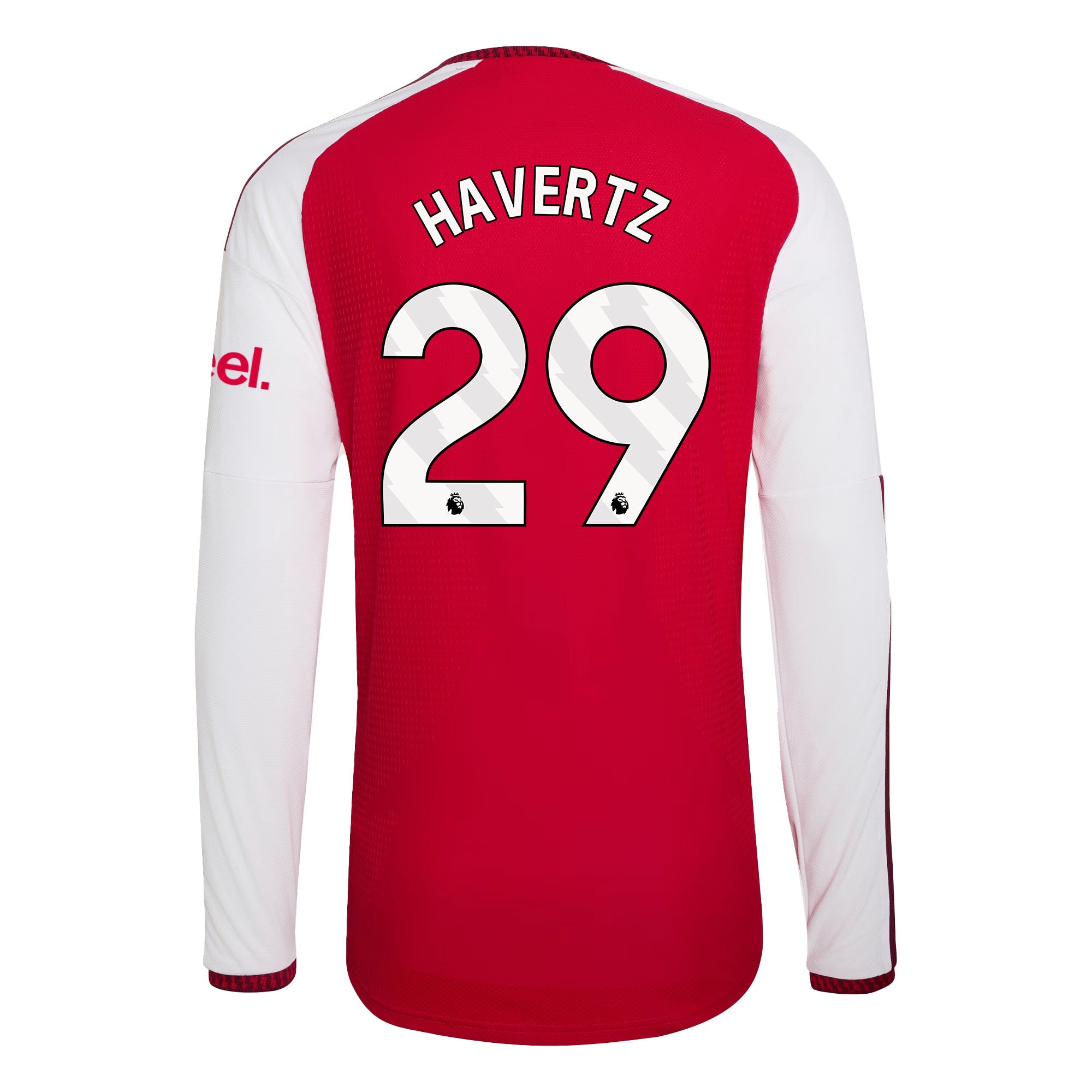 Kai Havertz 29 Arsenal 2026/27 Home Long Sleeve Jersey - Men, Red