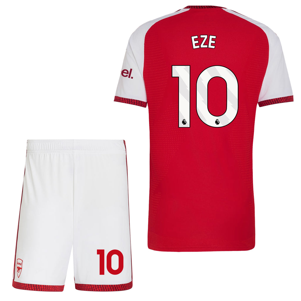 Eberechi Eze 10 Arsenal 2026/27 Home Men Jersey & Shorts Set – Red