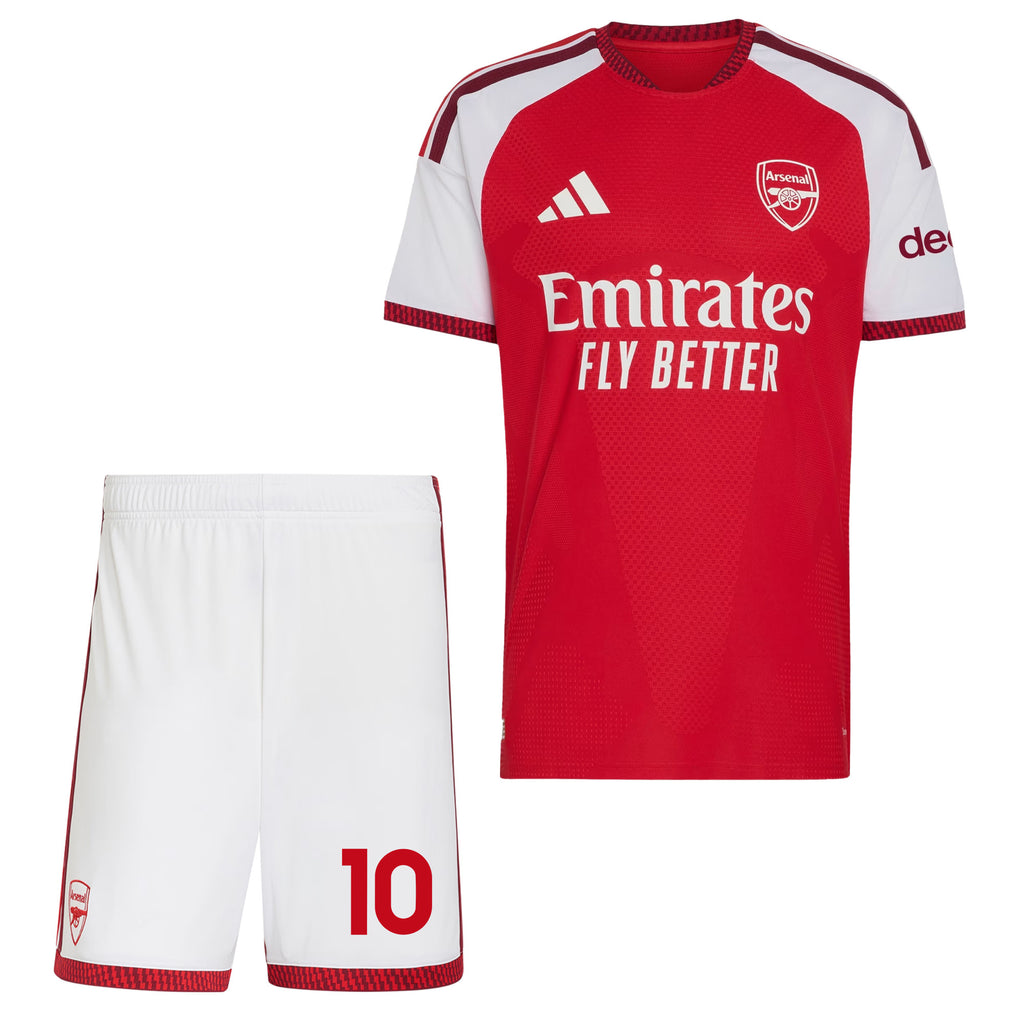 Eberechi Eze 10 Arsenal 2026/27 Home Men Jersey & Shorts Set – Red