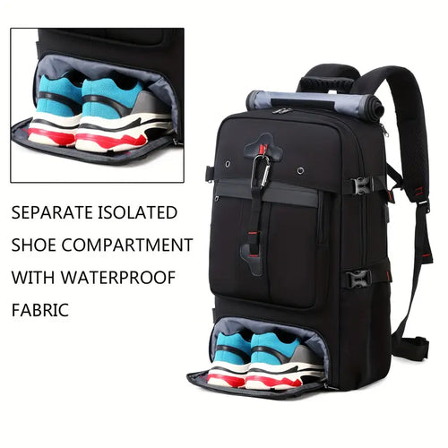 "Large Capacity Multifunctional Backpack 60L: Ideal for Extended Hiking & Camping Trips