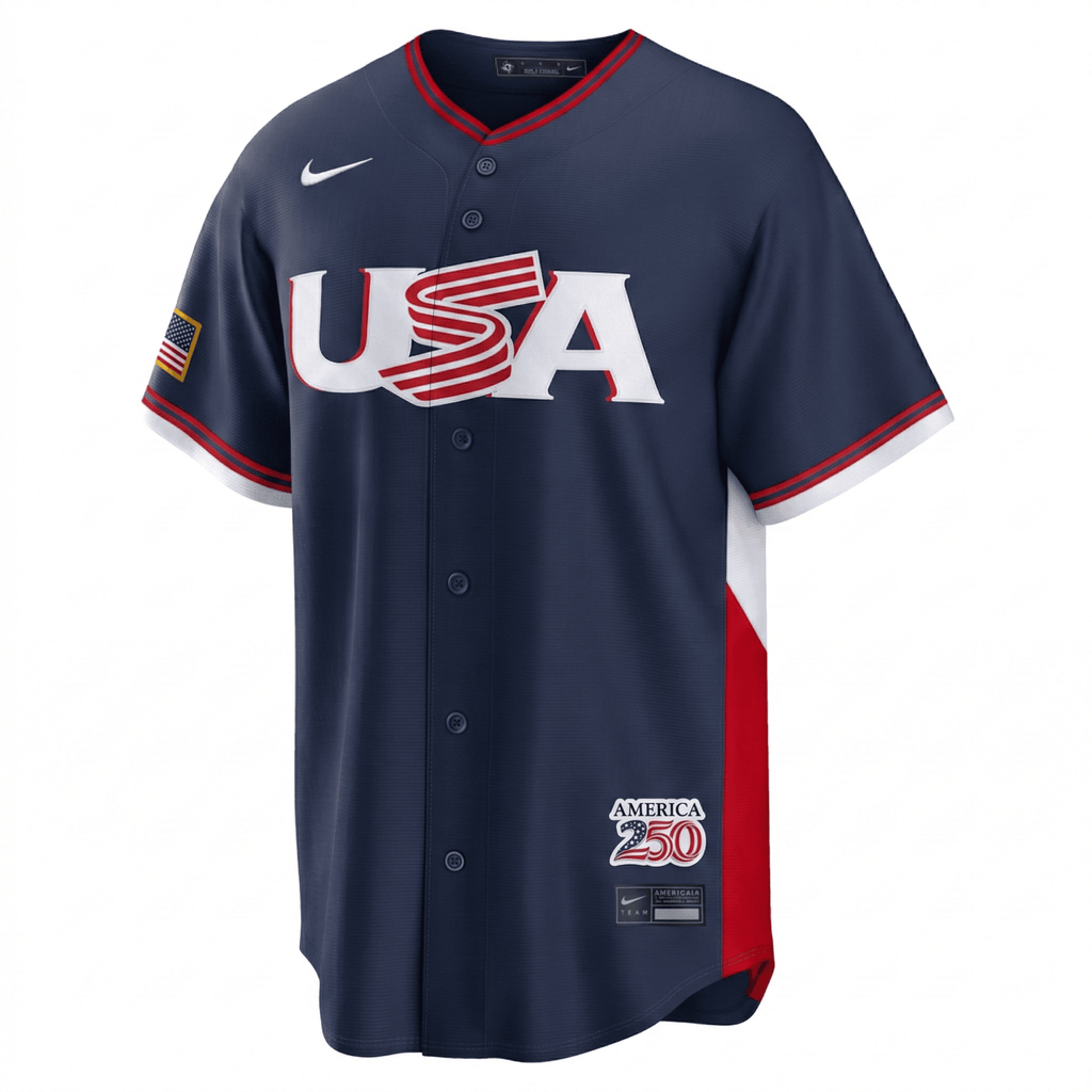 America 250th USA 2026 WBC Jersey – Years of Freedom 1776–2026