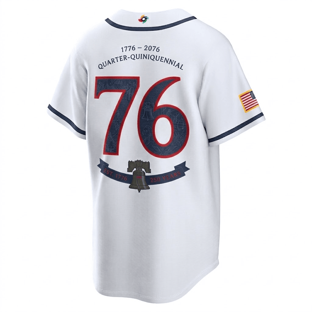 America 250th USA 2026 WBC Jersey – 1776–2026 Quarter-Quincentennial 76 - Anniversary Edition