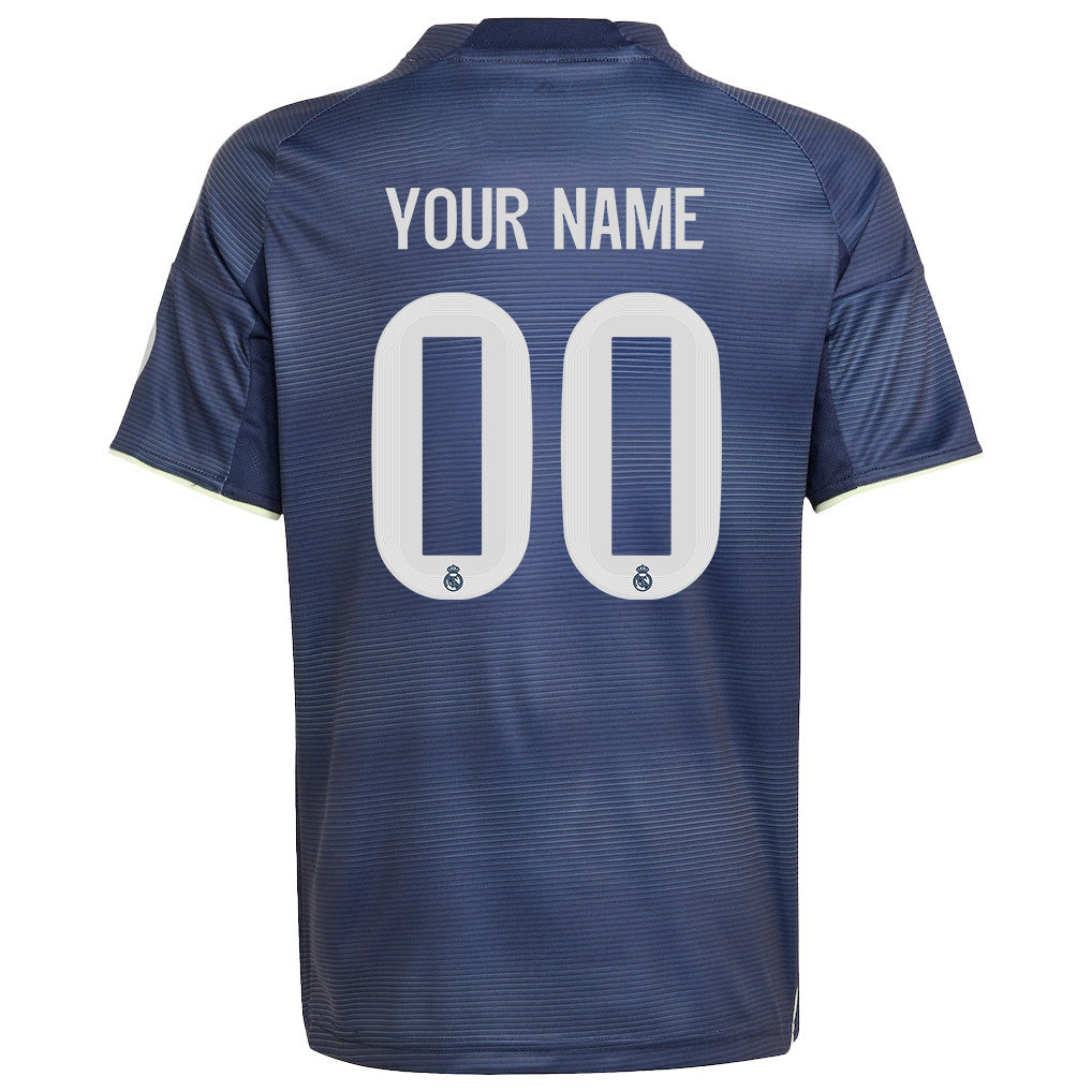 Real Madrid 25/26 Personalized Away YOUTH Jersey - Legend Ink