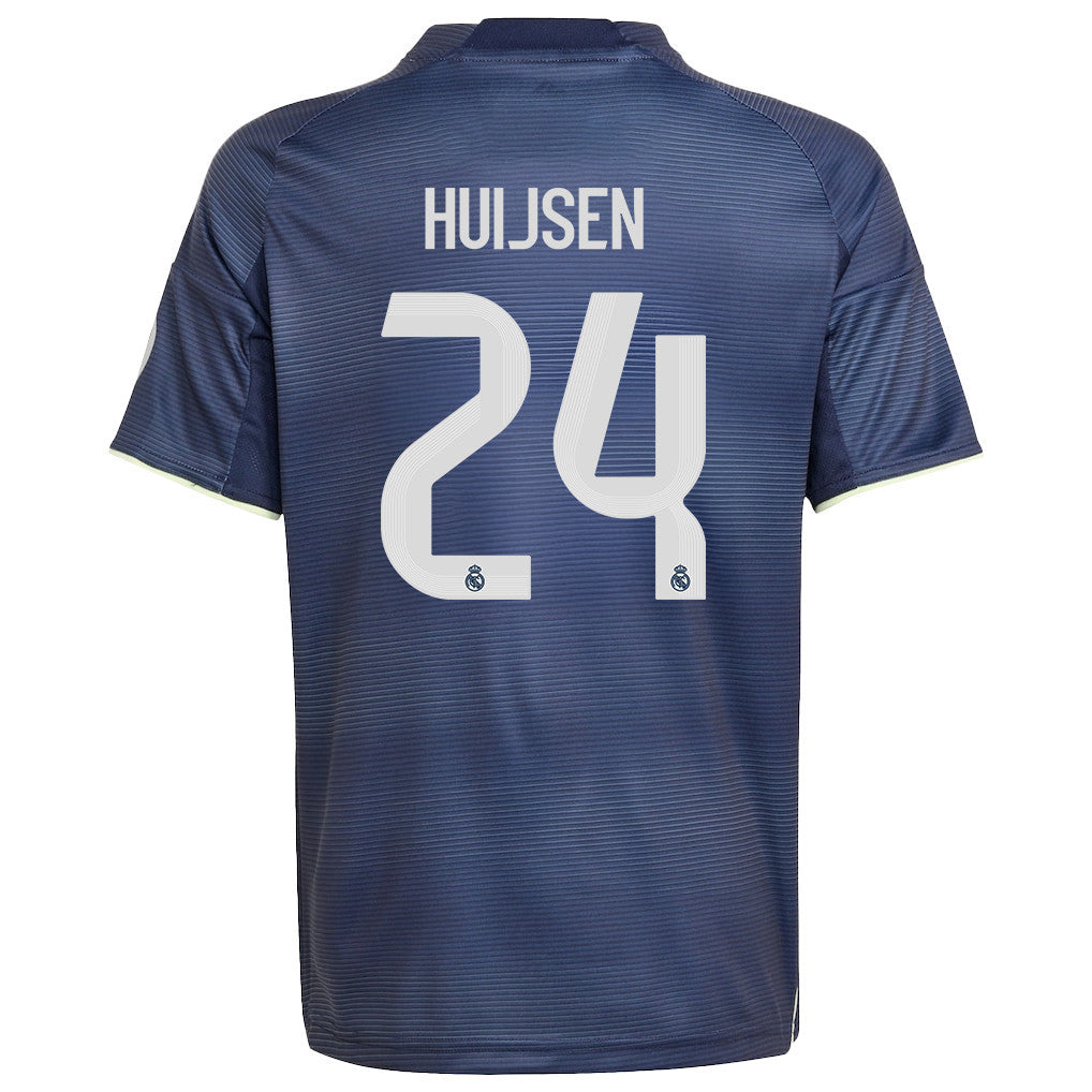 Dean Huijsen 24 Real Madrid 25/26 Away YOUTH Jersey - Legend Ink