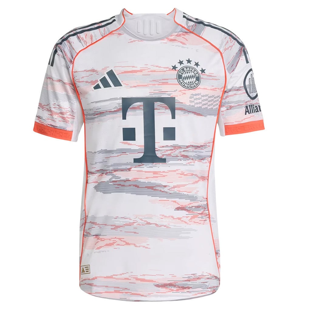 Tom Bischof 20 Bayern Munich 25/26 Away YOUTH Jersey - White