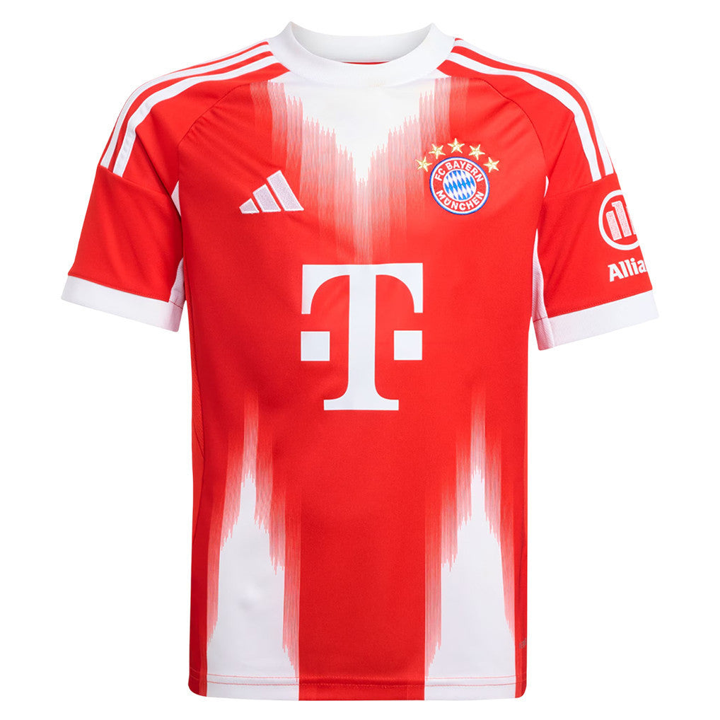 Leon Goretzka 8 Bayern Munich 25/26 Home YOUTH Jersey - Red