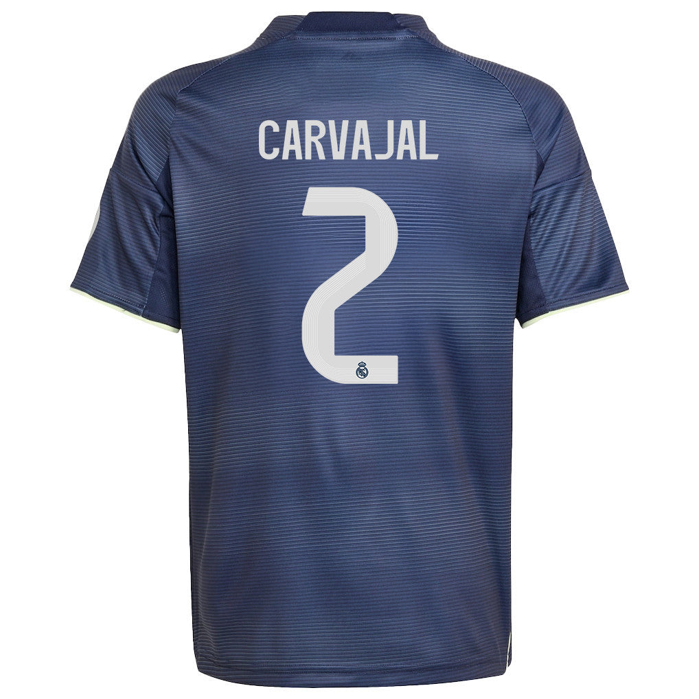 Daniel Carvajal Ramos 2 Real Madrid 25/26 Away YOUTH Jersey - Legend Ink