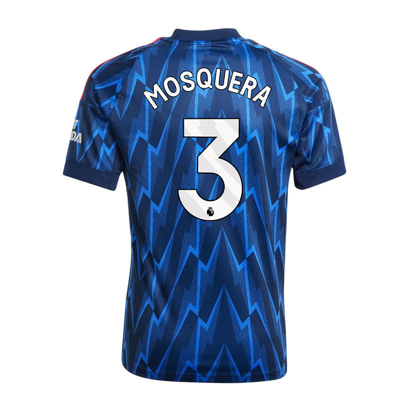 Cristhian Mosquera 3 Arsenal 25/26 Away YOUTH Jersey - Navy Blue