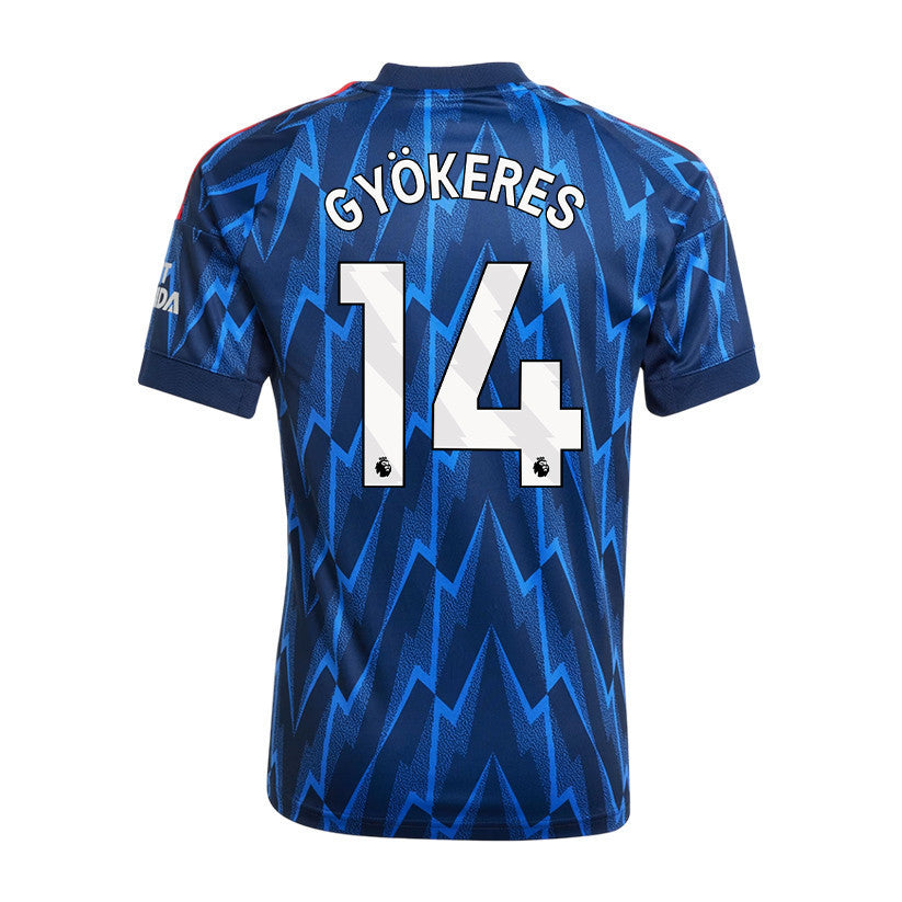 Viktor Gyökeres 14 Arsenal 25/26 Away YOUTH Jersey - Navy Blue