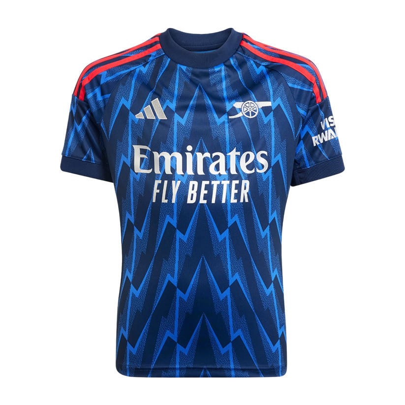 Myles Lewis-Skelly 49 Arsenal 25/26 Away YOUTH Jersey - Navy Blue