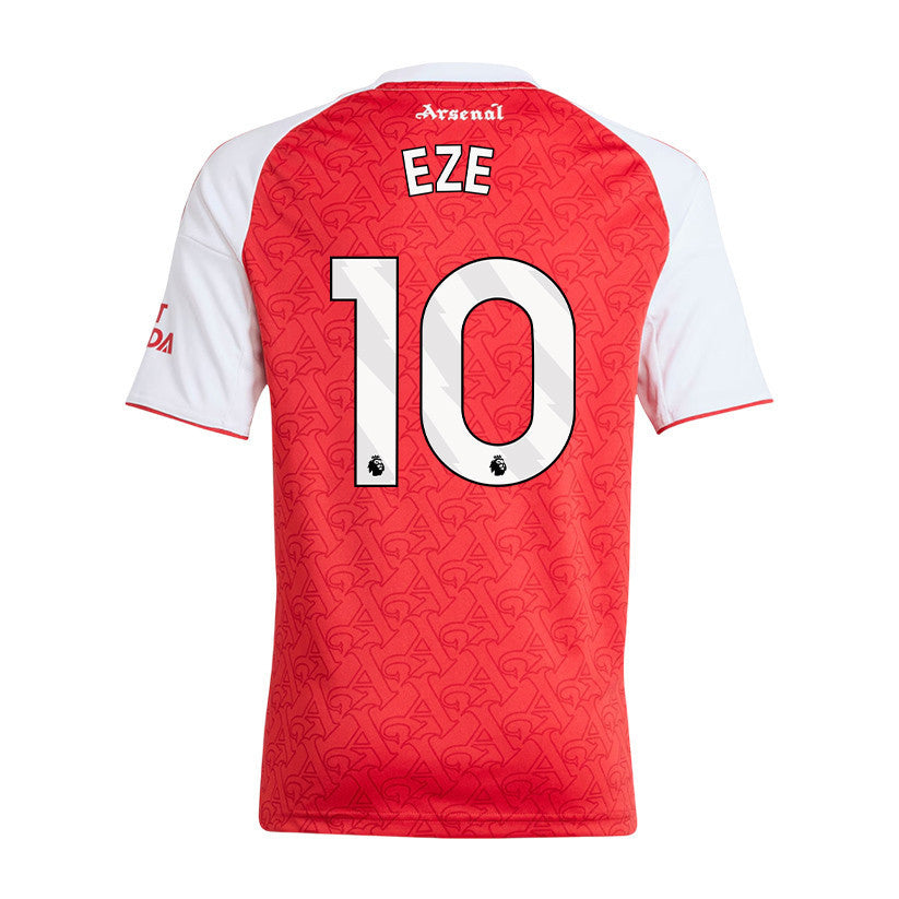 Eberechi Eze 10 Arsenal 25/26 Home YOUTH Jersey - Red/White