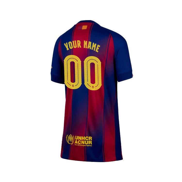 Barcelona 25/26 Personalized Home YOUTH Jersey - Navy