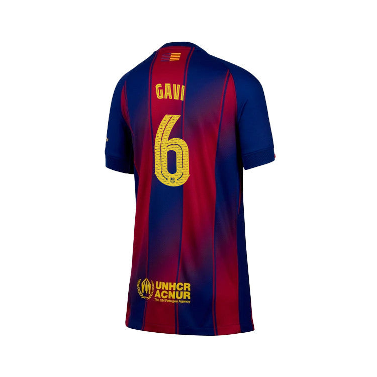 Gavi 6 Barcelona 25/26 Home YOUTH Jersey - Navy