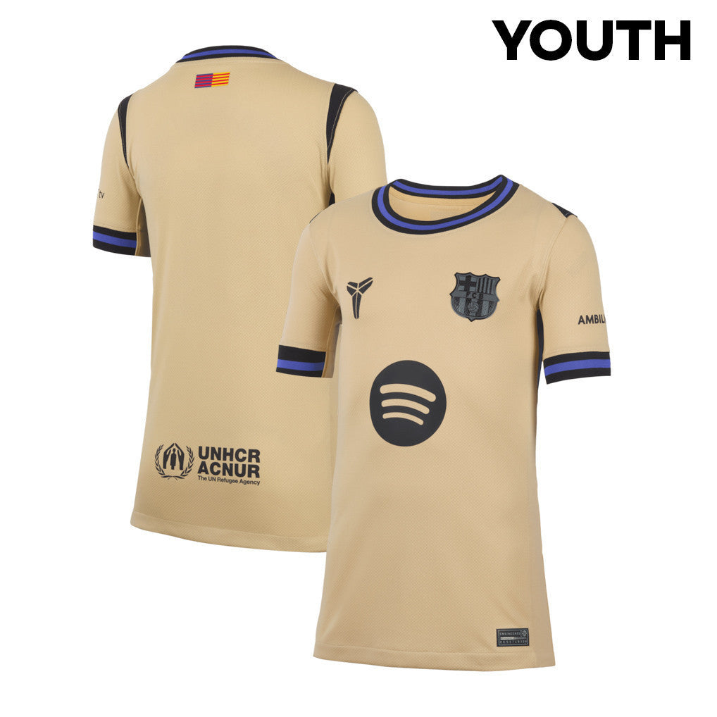 Barcelona 25/26 Away YOUTH Jersey - Yellow