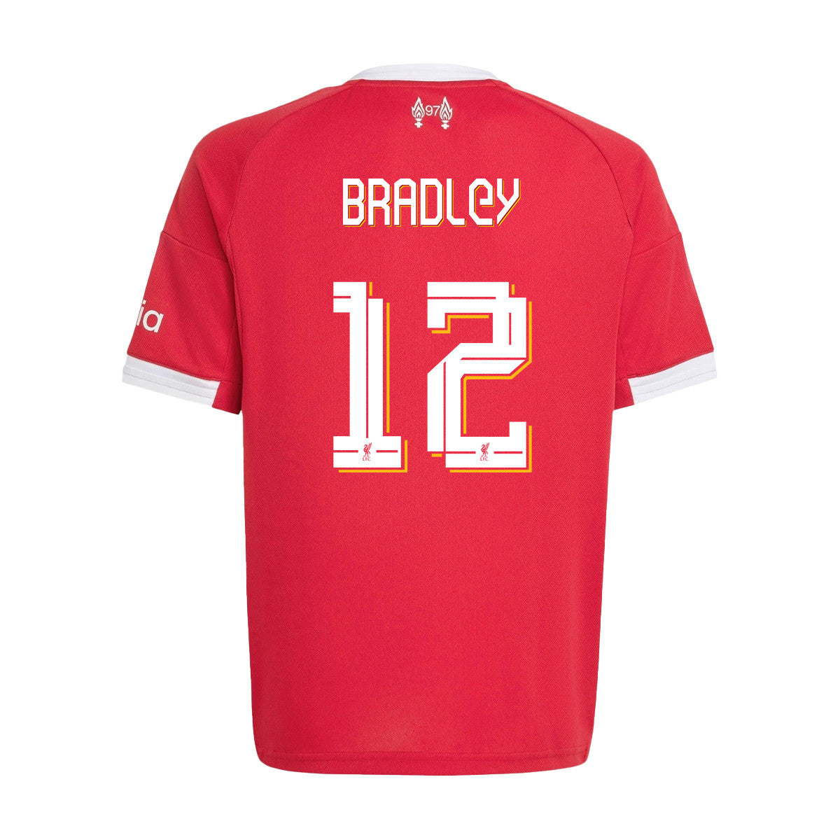Conor Bradley 12 Liverpool 25/26 Home YOUTH Jersey - Red