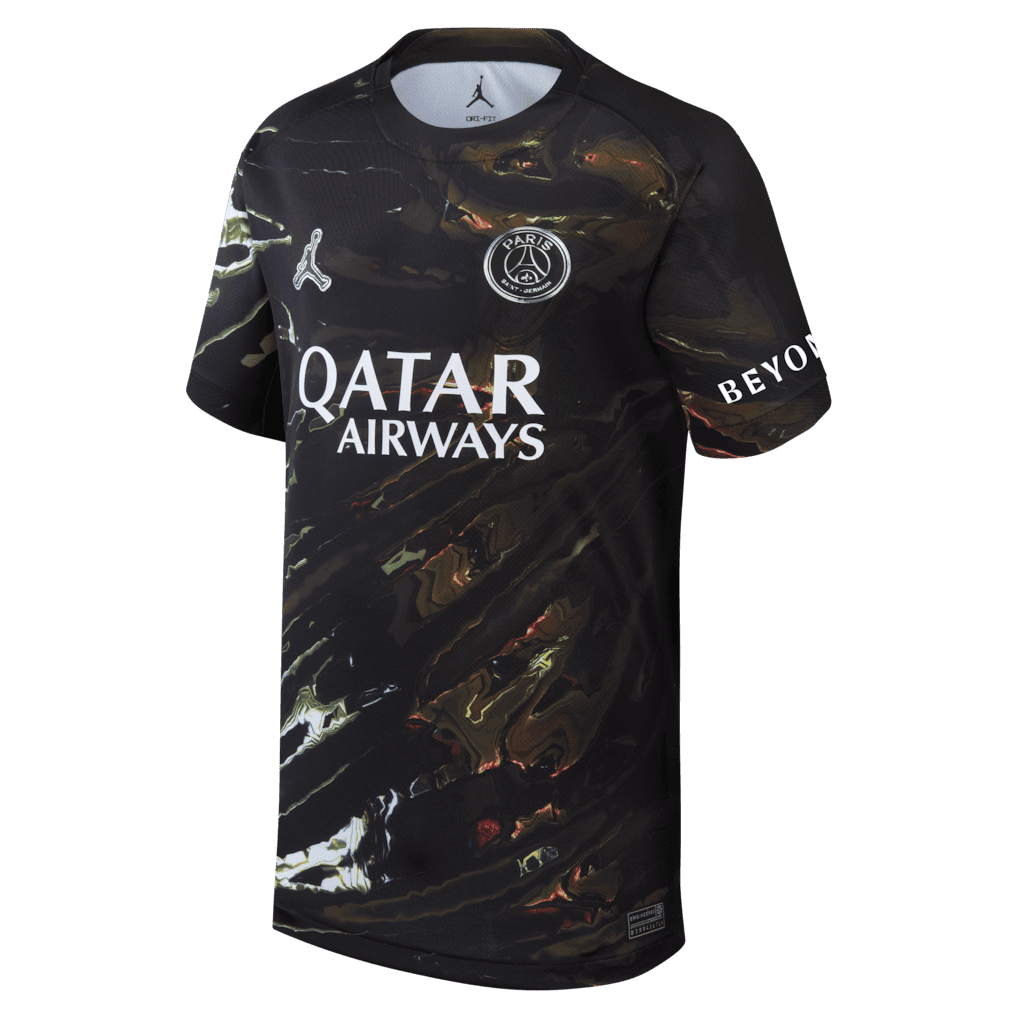 João Neves 87 Paris Saint-Germain Jordan Night Edition 2025/26 Cup Printing Jersey - YOUTH