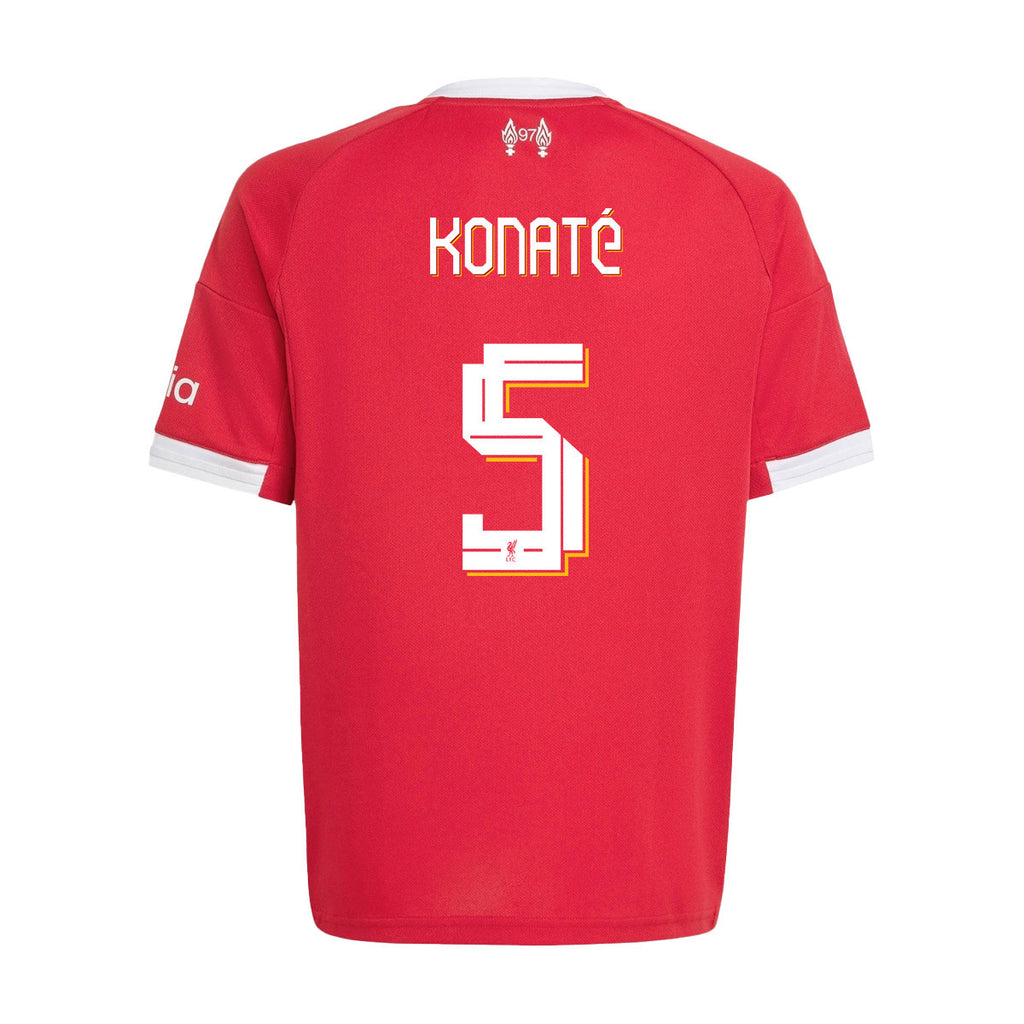 Ibrahima Konaté 5 Liverpool 25/26 Home YOUTH Jersey - Red