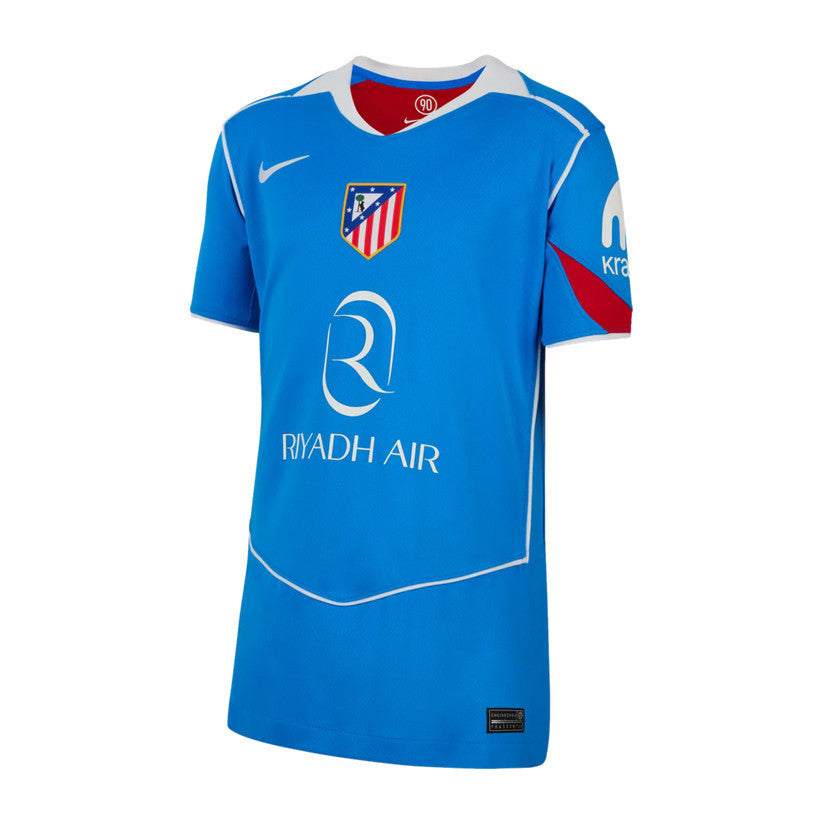 Atlético Madrid 25/26 Third YOUTH Jersey - Blue/Red