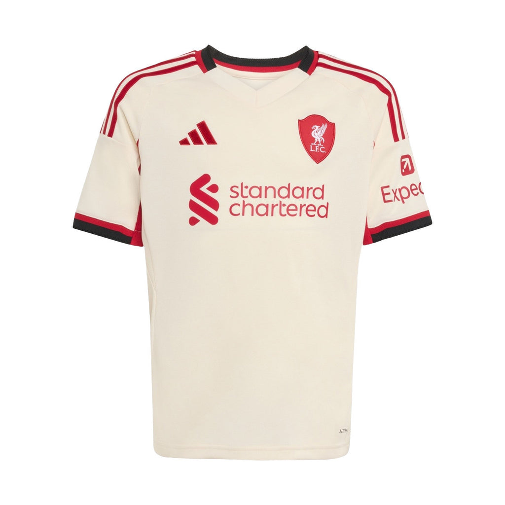 Alexander Isak 9 Liverpool 25/26 Away YOUTH Jersey - Off-white