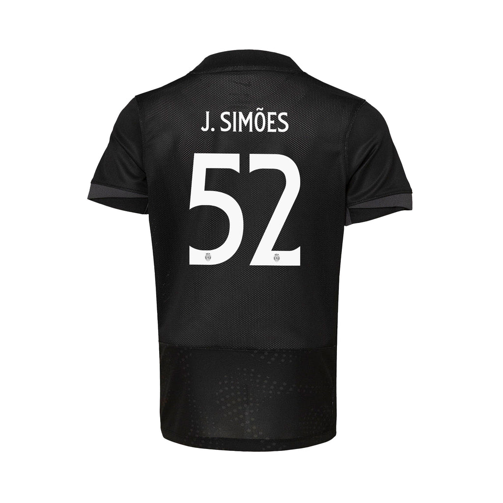 João Simões 52 Sporting CP 25/26 Away YOUTH Jersey - Black