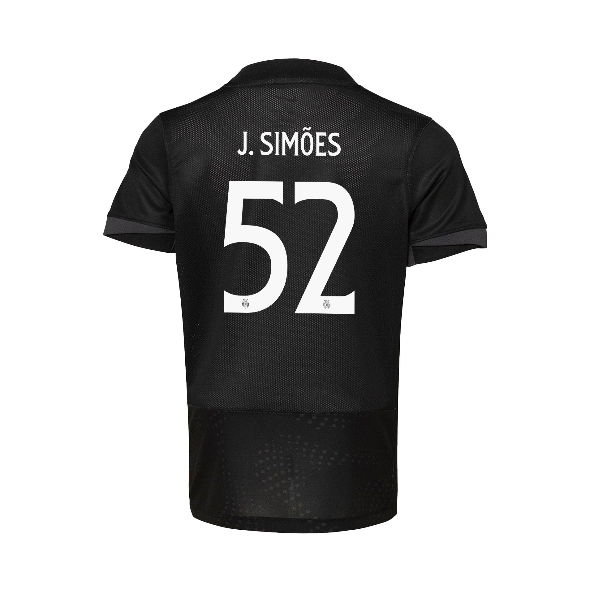 João Simões 52 Sporting CP 25/26 Away YOUTH Jersey - Black