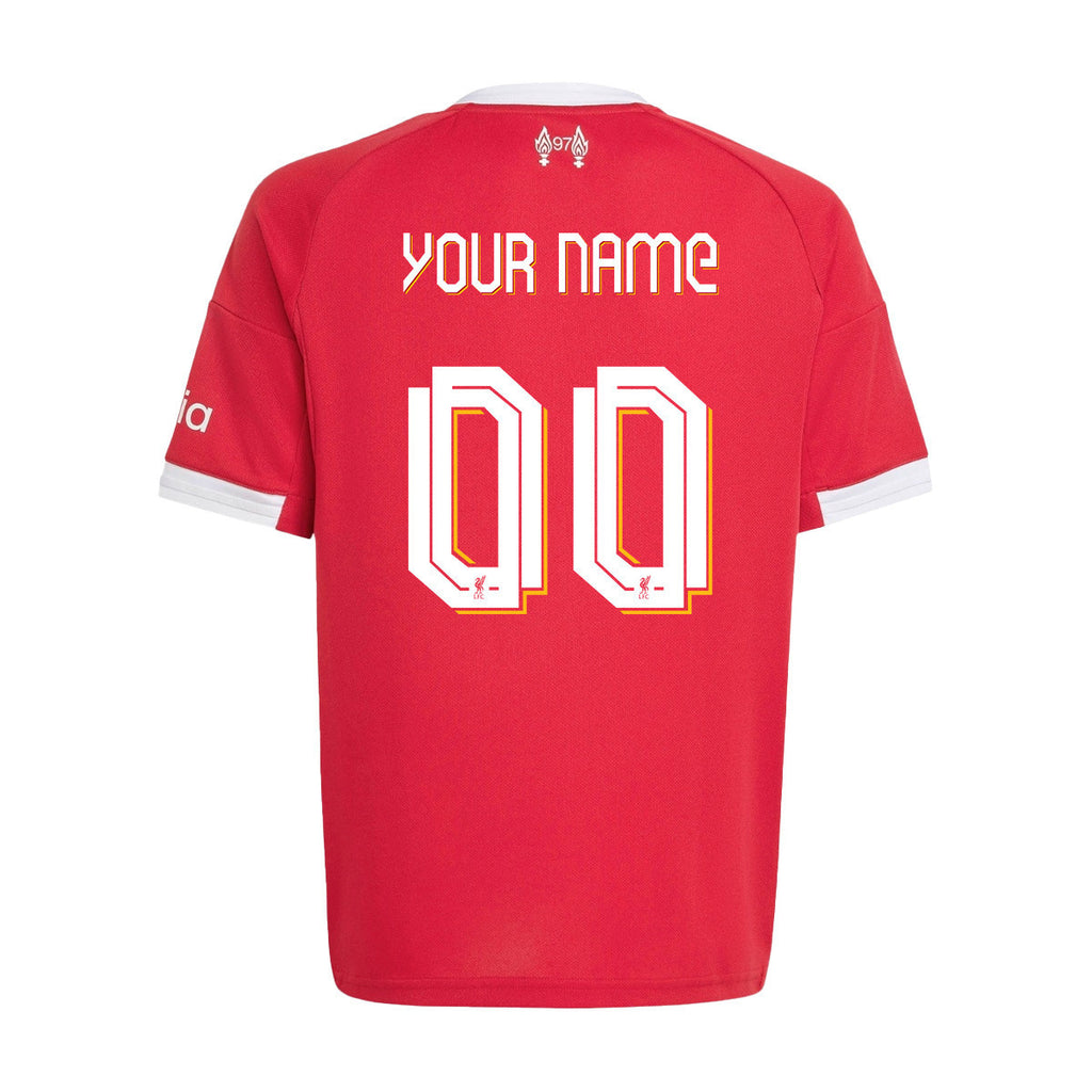 Liverpool 25/26 Personalized Home YOUTH Jersey - Red