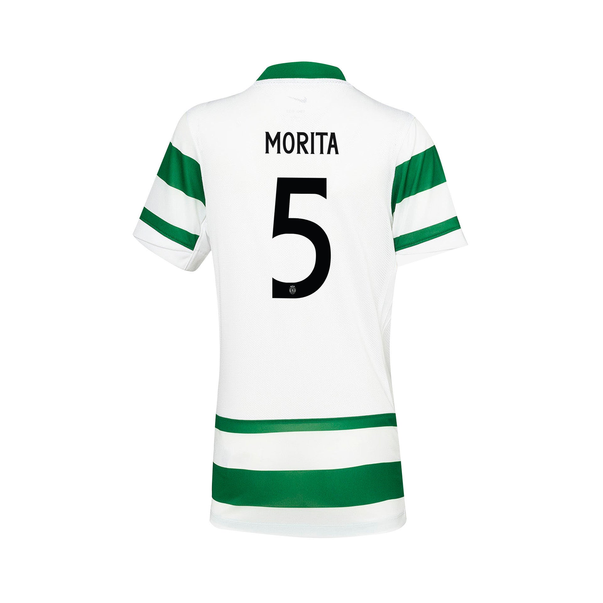 Hidemasa Morita 5 Sporting CP 25/26 Home YOUTH Jersey - Green/White